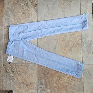 Bass Boys Light Blue pants.  Size 10.  NWT.